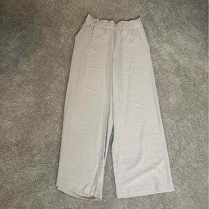 Hilary Radley flowy wide leg pants - beige